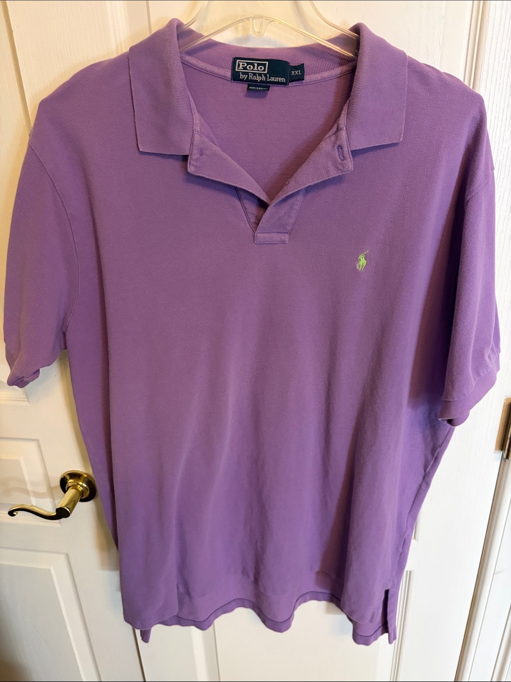 Polo by Ralph Lauren Lavender Polo with Lime Green Pony